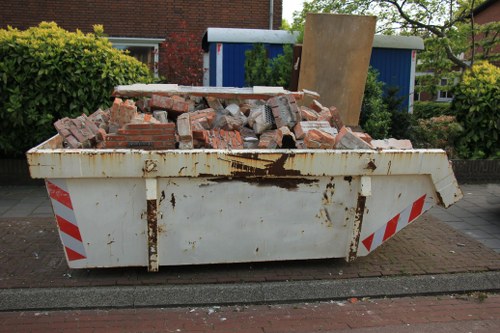 Various sizes of skips available for hire in Battersea